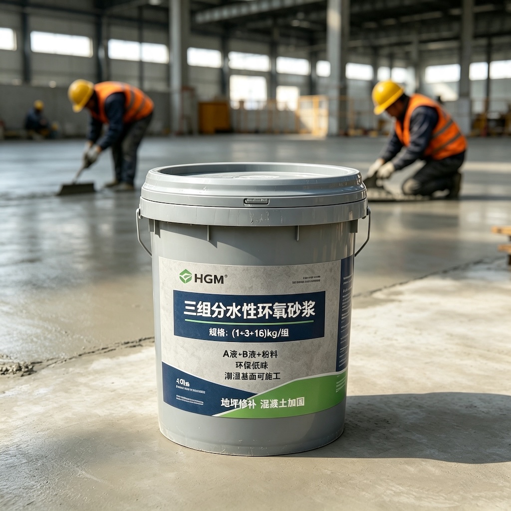 下陆三组份水性环氧砂浆